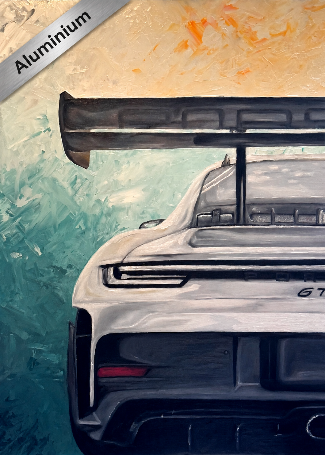 GT3 RS Sunset Run (Aluminium Print)