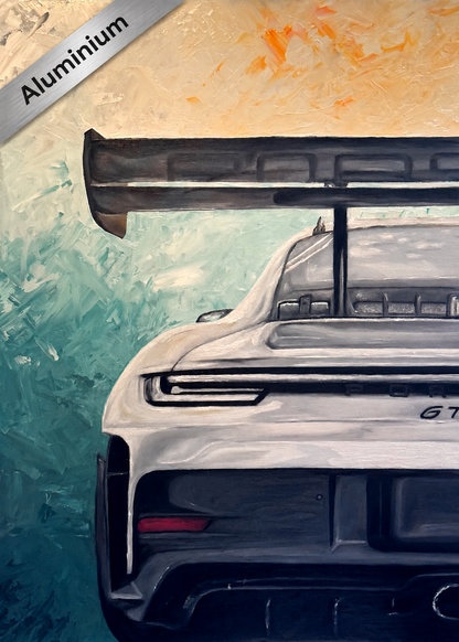 GT3 RS Sunset Run (Aluminium Print)